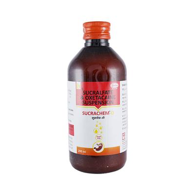 SUCRACHEM O SUGAR FREE Suspension 200ml - Ulcer/Reflux/Flatulence-Aaa