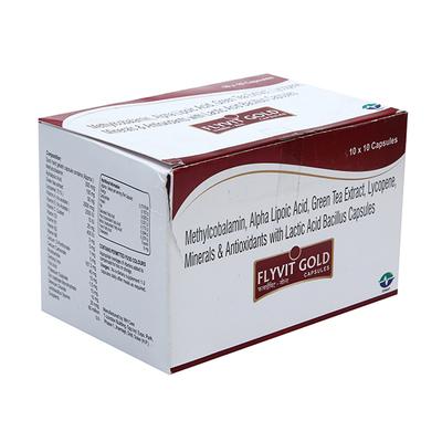 FLYVIT GOLD Capsule 10's - Supplements-Sup