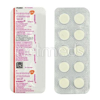 Biduret Tablet 10'S - Hypertension-Diu