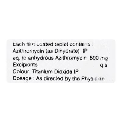 AZIRANGE 500 Tablet 5's - Bacterial Infections-Mac