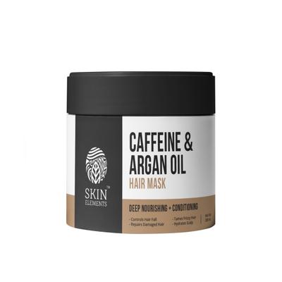 Skin Elements Hair Mask - Caffeine & Argan Oil 200 ml - Hair Masks & Packs