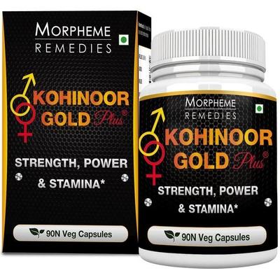 Morpheme Remedies Kohinoor Gold Plus 500mg Extract 90's - Herbal Dietary Supplement