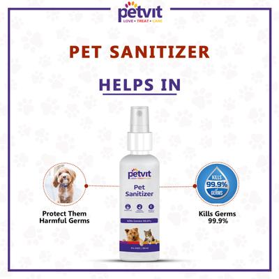 Petvit Pet Sanitizer 100 ml - Pet Grooming