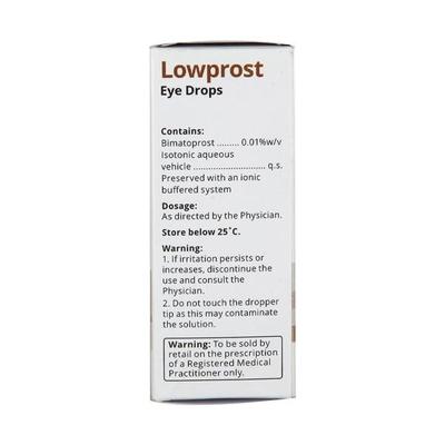 Lowprost Eye Drops 3ml - Glaucoma-Ant