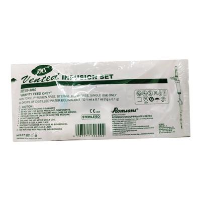 Romsons Vented Infusion Set (SS - 3060) 1's - Infusion Set