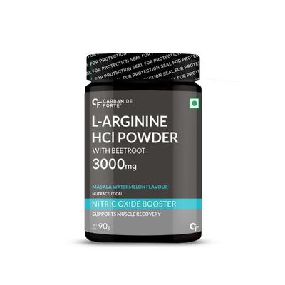 CF L Arginine HCI Powder 3000 MG Nitric Oxide Booster Powder - Masala Watermelon 90 gm - Workout Essentials