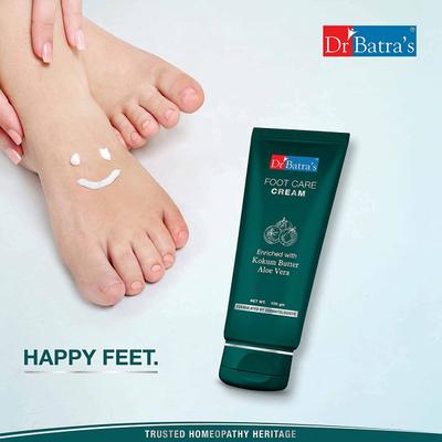 Dr Batra's Natural Moisturizing Lotion 100 ml + Deodorant 100 ml + Foot Care Cream 100 gm - Lotions & Creams
