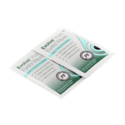 Evolve Pure Eyelid Wipes 20's - Lens Solution & Accessories