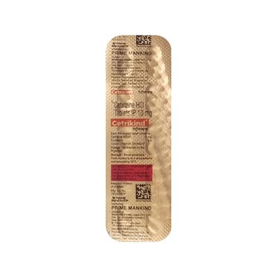 CETRIKIND Tablet 10's - Allergies-Ant