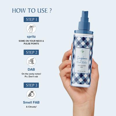CGG Cosmetics Body & Hair Mist - Gingham Musk Melon 100 ml - Body Mist/Spray
