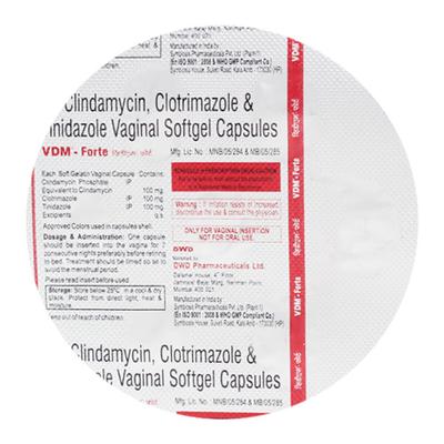 VDM FORTE VAGINAL Soft Gelatin Capsule 7's - Vaginal Conditions-Pre