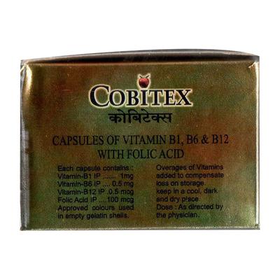 COBITEX Capsule 10's - Iron Supplement/Anaemia-Vma