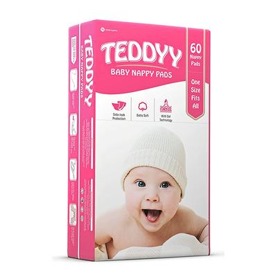 Teddyy Baby Nappy Pads 60's - Diapers & Wipes