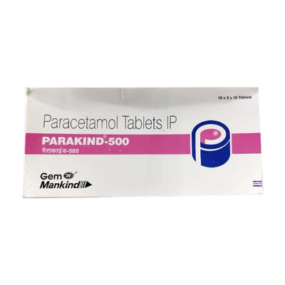 Parakind 500mg Tablet 10'S - Fever-Ana