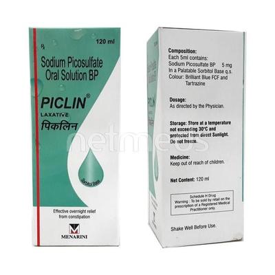 Piclin Oral Solution 120ml - Constipation-Lax