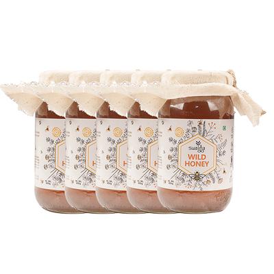 Swatma Wild Honey (Pack of 5 x 500 gm) - Honey