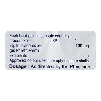 RINICON 100 Capsule 10's - Fungal Infections-Anf