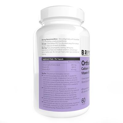 Briyo Orthomax Softgel 60's - Calcium And Minerals