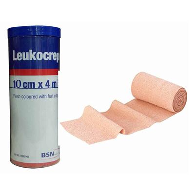 BSN Leukocrepe Cotton Crepe Bandage (10 cm x 4 mtr) 1's - Bandages & Dressings