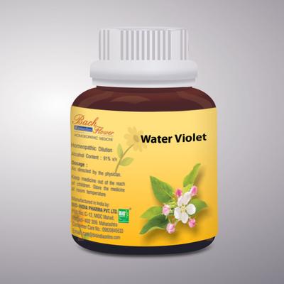 Bio-India's Bach Flower - Water Violet 100 ml - Speciality Medicine