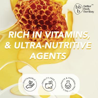 BBB Better Body Bombay Nourishing Body lotion- Milk & Forest Honey 300 ml - Lotions & Creams