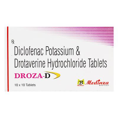 DROZA D Tablet 10's - Muscle Spasm-Ant