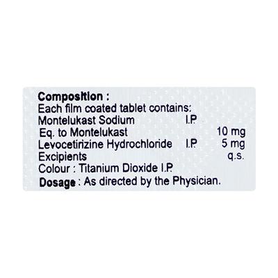 MONTEN L Tablet 10's - Allergies-Ant