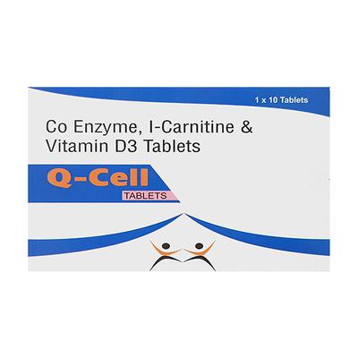 Q CELL Tablet 10's - Supplements-Vam