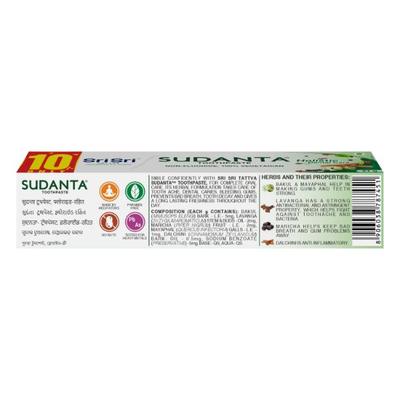 Sri Sri Tattva Sudanta Toothpaste 21 gm - Personal Care (Ayush)