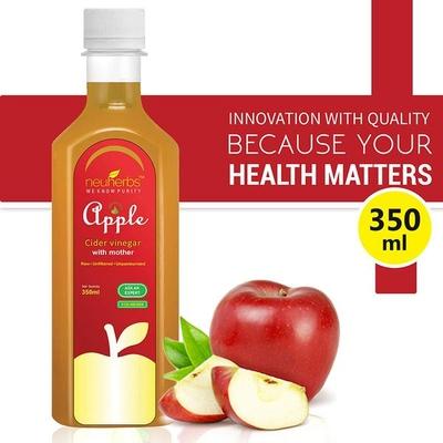 Neuherbs Apple Cider Vinegar With Mother 350 ml - Apple Cider Vinegars