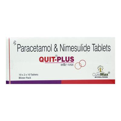 QUIT PLUS Tablet 10's - Pain relief-Ano