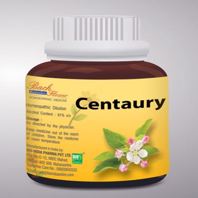 Bio-India's Bach Flower - Centaury 30 ml - Bach Flower