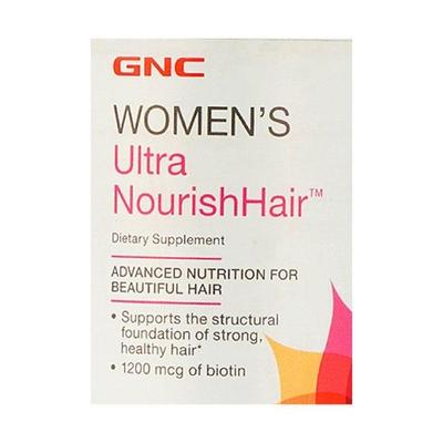GNC Women's Ultra Nourish Hair Caplets 60's - Multi-Vitamins