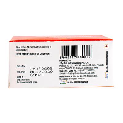 Zys-Co-Min Mouth-Melt Tablet - Orange Flavour (Pack of 10 x 10's) - General Health