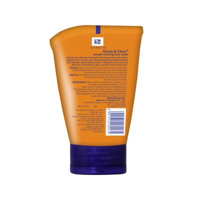 Clean & Clear Pimple Clearing Face Wash 40 gm - Face Wash & Cleansers