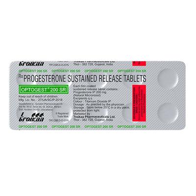 Optogest SR 200mg Tablet 10'S - Hormonal Therapy-Oes