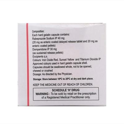 Twichek DSR Capsule 10'S - Ulcer/Reflux/Flatulence-Aaa