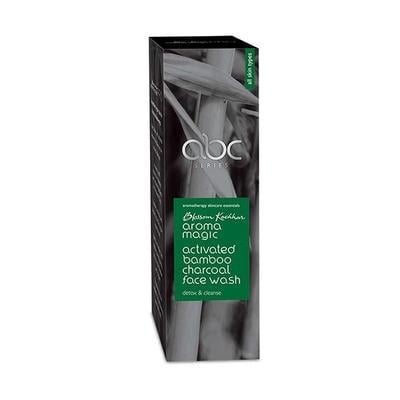 Aroma Magic Activated Bamboo Charcoal Face Wash 100 ml - Face Wash & Cleansers