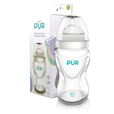 Pur Advanced Plus Wide Neck Feeding Bottle 250 ml - Feeding & Nursing