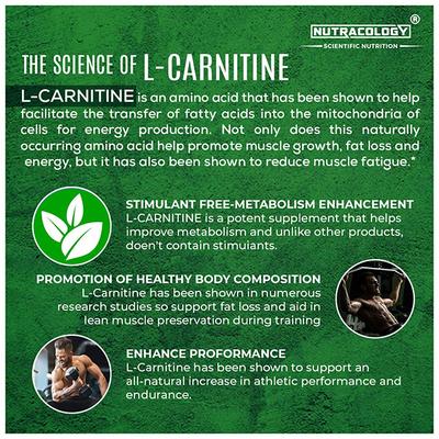 Nutracology L Carnitine Capsule 90's - Amino Acids