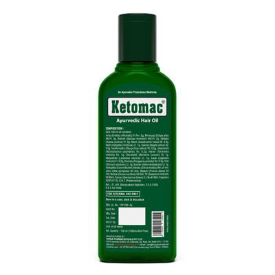 Ketomac Ayurvedic Hair Oil (Pack of 2 X 130 ml) 1's - Hair Oils