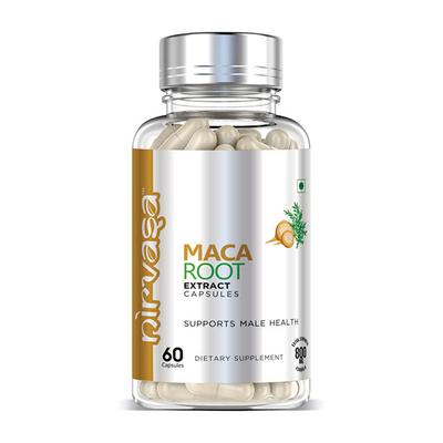 Nirvasa Maca Root Extract Capsule 60's - Herbal Dietary Supplement