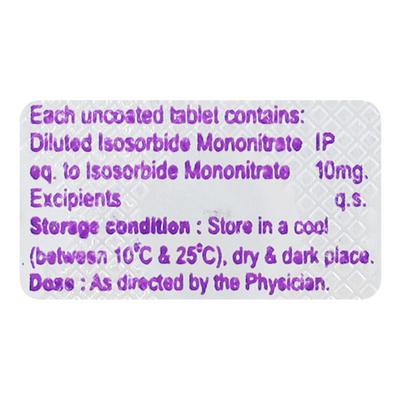 MONISTAC 10 Tablet 10's - Angina