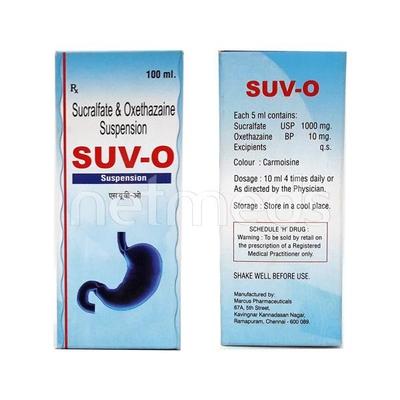 SUV O Suspension 100ml - Ulcer/Reflux/Flatulence-Aaa