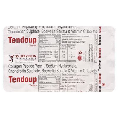 TENDO UP Tablet 10's - Supplements-Sup