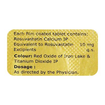 ROSUVASTIN 10mg Tablet 10's - High Cholesterol-Dys
