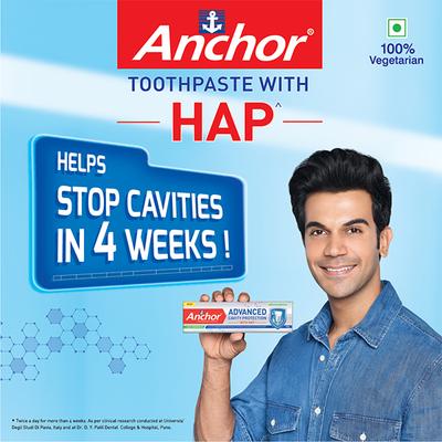 Anchor Advance Cavity Protection with HAP Toothpaste 150 gm - Toothpaste