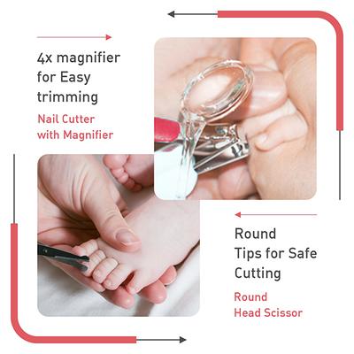 R for Rabbit Stylo All In One Grooming Kit - Red - Baby Grooming