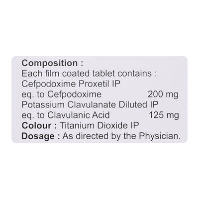 CEFENTOD CV Tablet 10's - Bacterial Infections-Cep