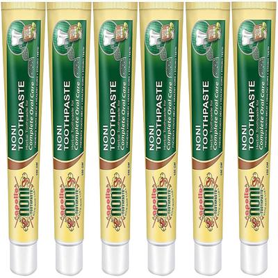 Apollo Noni Herbal Toothpaste (Pack of 6 x 150 gm) - Personal Care (Ayush)